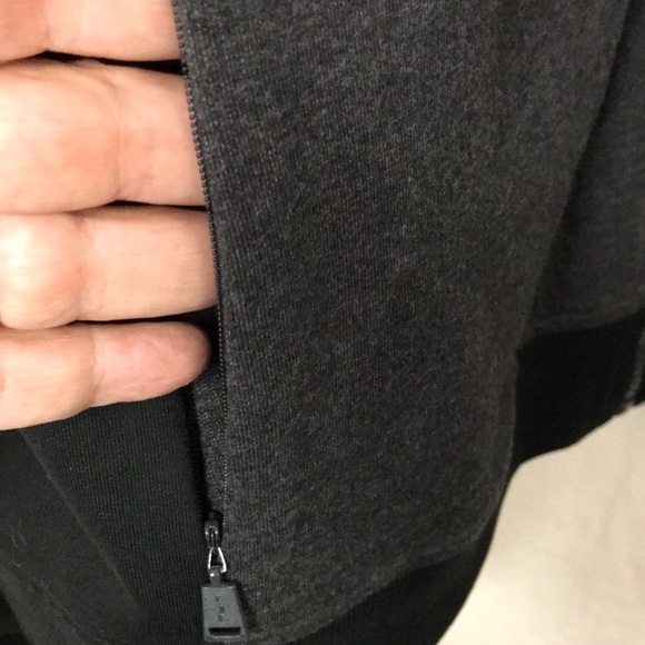 Lrl Ralph Lauren Women’s Active Zipper Jacket Gray  Black Size XL Zip pockets - Picture 5 of 12